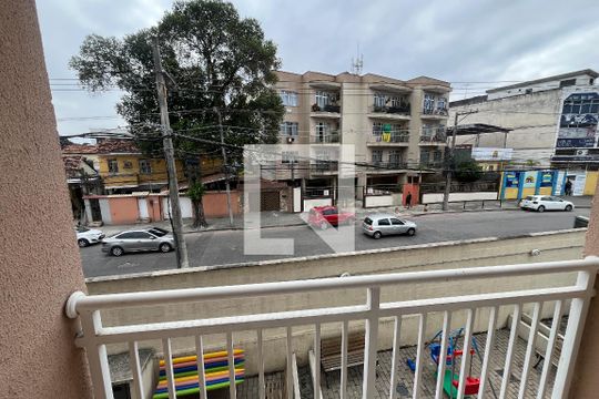 Varanda da sala de apartamento para alugar com 2 quartos, 51m² em Ilha do Governador, Rio de Janeiro