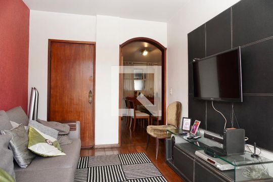 Sala  de apartamento à venda com 3 quartos, 110m² em Nova Floresta, Belo Horizonte