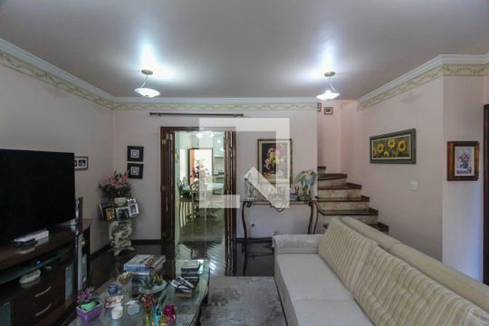 Sala de casa à venda com 4 quartos, 296m² em Chácara Mafalda, São Paulo