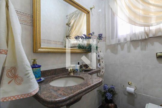 Lavabo de casa à venda com 4 quartos, 296m² em Chácara Mafalda, São Paulo