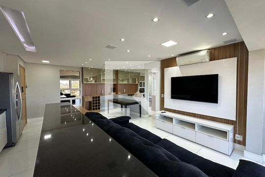 Sala de apartamento para alugar com 2 quartos, 70m² em Melville Empresarial Ii, Barueri