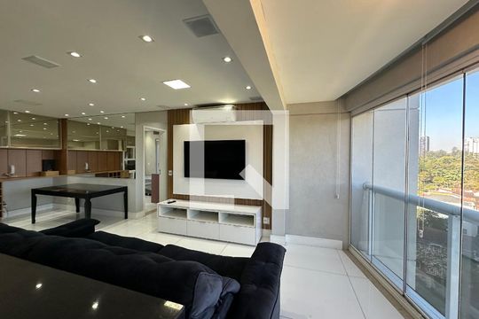 Sala de apartamento para alugar com 2 quartos, 70m² em Melville Empresarial Ii, Barueri