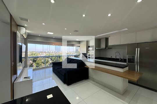 Sala de apartamento para alugar com 2 quartos, 70m² em Melville Empresarial Ii, Barueri