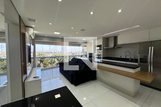 Sala de apartamento para alugar com 2 quartos, 70m² em Melville Empresarial Ii, Barueri