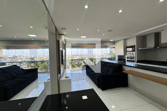 Sala de apartamento para alugar com 2 quartos, 70m² em Melville Empresarial Ii, Barueri