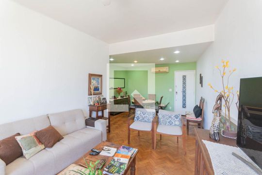 Sala de apartamento à venda com 3 quartos, 132m² em Tijuca, Rio de Janeiro