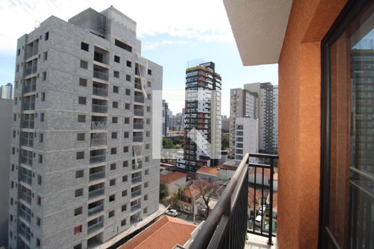 Studio - Varanda de kitnet/studio para alugar com 1 quarto, 26m² em Vila Dom Pedro Ii, São Paulo