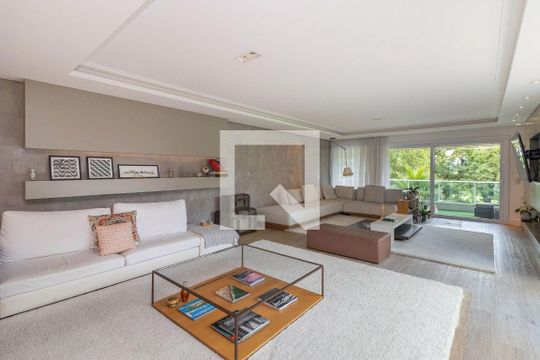 Sala de apartamento para alugar com 3 quartos, 312m² em Três Figueiras, Porto Alegre