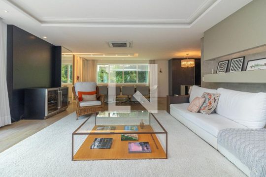 Sala de apartamento para alugar com 3 quartos, 312m² em Três Figueiras, Porto Alegre