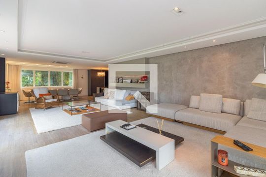 Sala de apartamento para alugar com 3 quartos, 312m² em Três Figueiras, Porto Alegre
