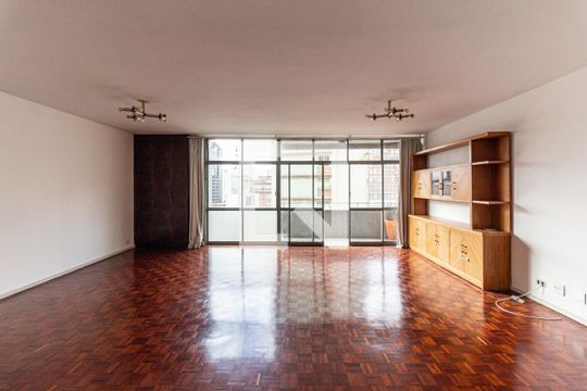 Sala de apartamento à venda com 4 quartos, 210m² em Vila Buarque, São Paulo