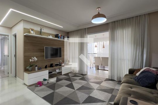 Sala de apartamento para alugar com 2 quartos, 86m² em Jardim Tabatinga, Guarulhos