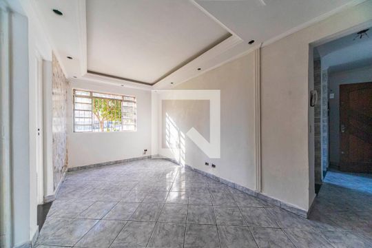 Sala de apartamento à venda com 2 quartos, 54m² em Jardim Santo André Cdhu, Santo André