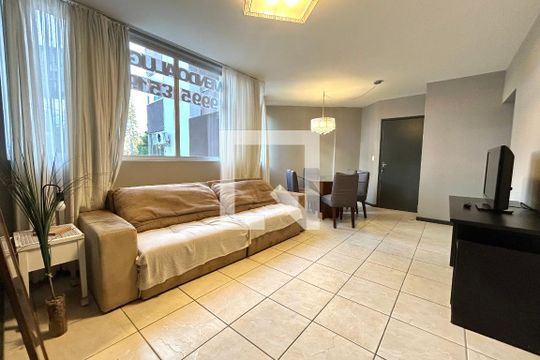 Sala de apartamento para alugar com 3 quartos, 73m² em Itacorubi, Florianópolis