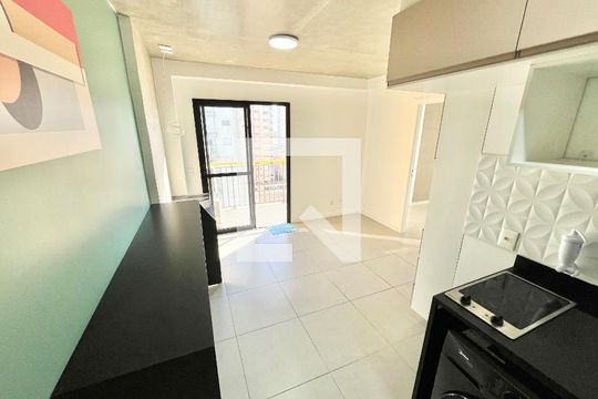 Sala/Cozinha de apartamento à venda com 2 quartos, 46m² em Santana, São Paulo