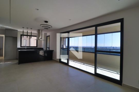 Sala de apartamento para alugar com 3 quartos, 147m² em Jardim Sul, Uberlândia