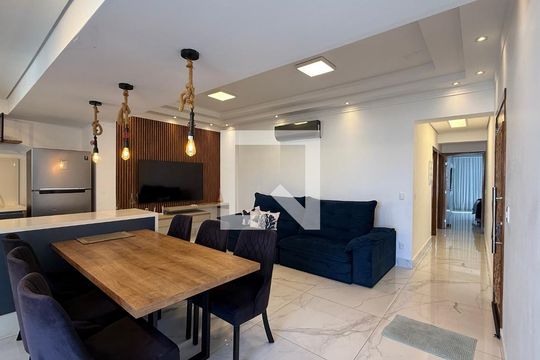 Sala de apartamento para alugar com 3 quartos, 188m² em Centro, Guarujá
