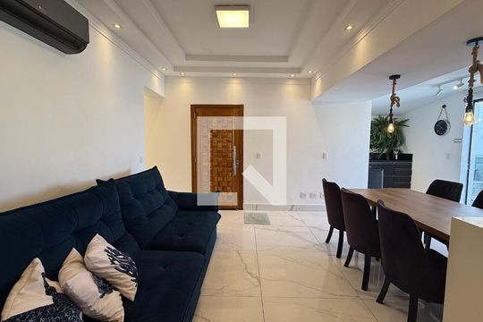Sala de apartamento para alugar com 3 quartos, 188m² em Centro, Guarujá