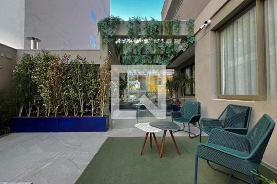 Área externa de kitnet/studio para alugar com 1 quarto, 25m² em Perdizes, São Paulo
