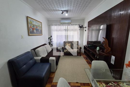 Apartamento para alugar com 1 quarto, 68m² em Canto do Forte, Praia Grande