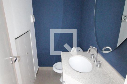 Sala de apartamento para alugar com 1 quarto, 78m² em Parque Residencial Aquarius, São José dos Campos