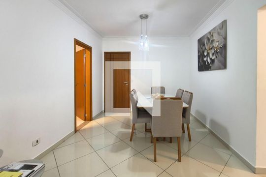 Sala de apartamento para alugar com 2 quartos, 80m² em Cidade Ocian, Praia Grande