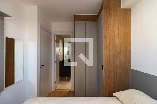 Suíte de apartamento para alugar com 1 quarto, 27m² em Perdizes, São Paulo