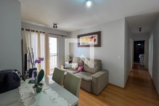Sala de apartamento para alugar com 2 quartos, 52m² em Sacoma, São Paulo