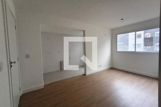Sala/cozinha de apartamento para alugar com 2 quartos, 51m² em Jardim Sabará, Porto Alegre
