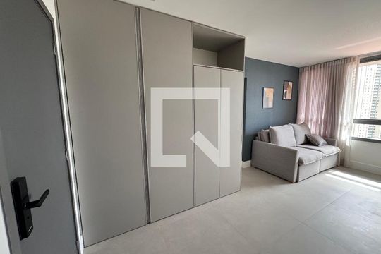 Cozinha de apartamento para alugar com 1 quarto, 34m² em Águas Claras, Brasília