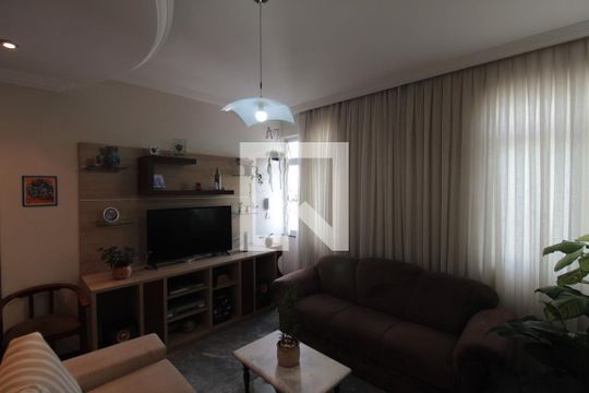 Sala de apartamento à venda com 2 quartos, 80m² em Santa Monica, Belo Horizonte
