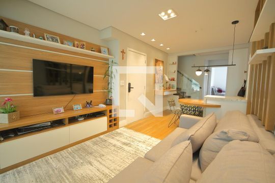 Sala de apartamento à venda com 2 quartos, 160m² em Jardim Nascimento, São Bernardo do Campo