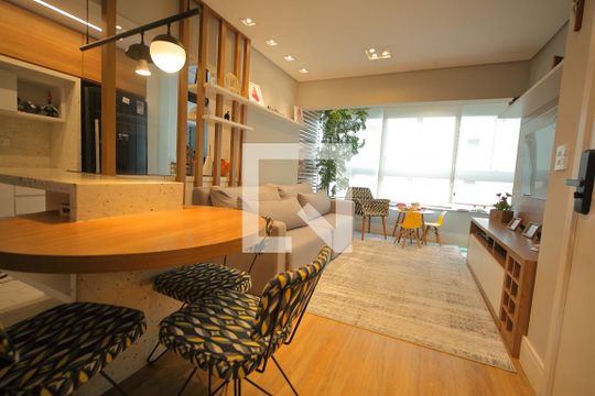 Sala de apartamento à venda com 2 quartos, 160m² em Jardim Nascimento, São Bernardo do Campo