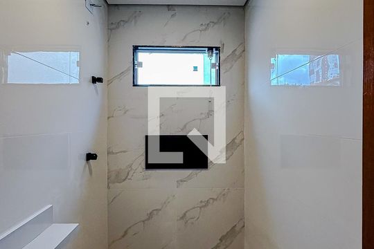 Banheiro da Suíte 1 de casa à venda com 3 quartos, 100m² em Vila Aricanduva, São Paulo