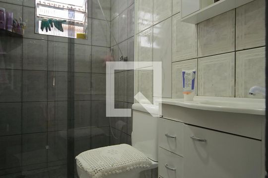 Banheiro da Suíte  de casa à venda com 2 quartos, 210m² em Jd Iraja, São Bernardo do Campo