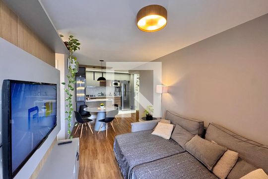 Sala de apartamento para alugar com 3 quartos, 78m² em Recreio dos Bandeirantes, Rio de Janeiro