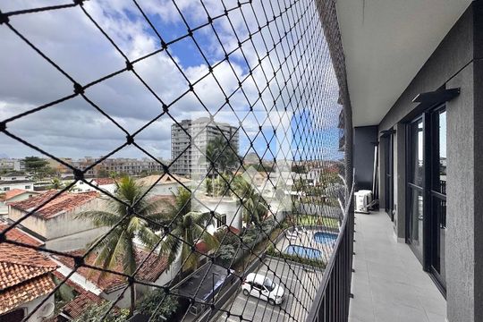 Varanda de apartamento para alugar com 3 quartos, 78m² em Recreio dos Bandeirantes, Rio de Janeiro