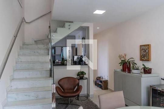 Sala de apartamento para alugar com 2 quartos, 137m² em Gutierrez, Belo Horizonte
