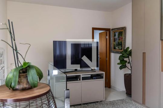 Sala de apartamento para alugar com 2 quartos, 137m² em Gutierrez, Belo Horizonte