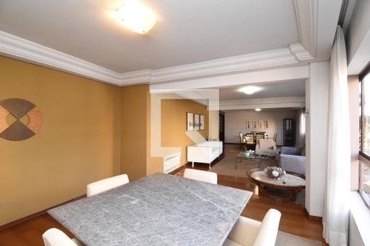 Sala de apartamento à venda com 3 quartos, 271m² em Batel, Curitiba