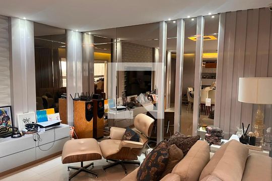 Sala de apartamento para alugar com 3 quartos, 148m² em Setor Marista, Goiânia