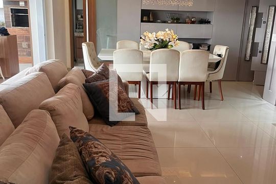 Sala de apartamento para alugar com 3 quartos, 148m² em Setor Marista, Goiânia