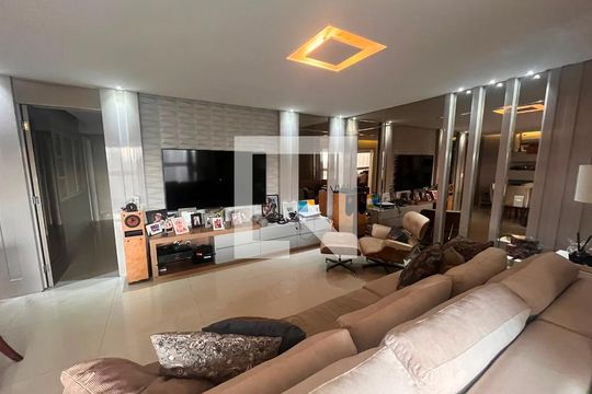 Sala de apartamento para alugar com 3 quartos, 148m² em Setor Marista, Goiânia