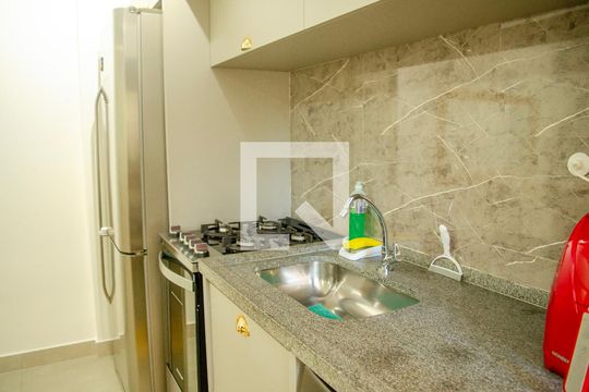 Cozinha de apartamento à venda com 3 quartos, 99m² em Setor Marista, Goiânia