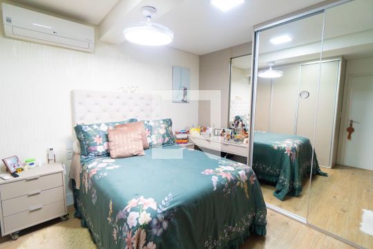 Suite 1 de apartamento à venda com 3 quartos, 133m² em Vila Guarani (zona Sul), São Paulo