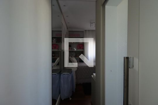 Suíte 2 de apartamento à venda com 3 quartos, 126m² em Vila Scarpelli, Santo André