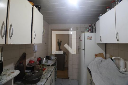 Cozinha/Área de serviço de apartamento à venda com 2 quartos, 56m² em Centro, Canoas