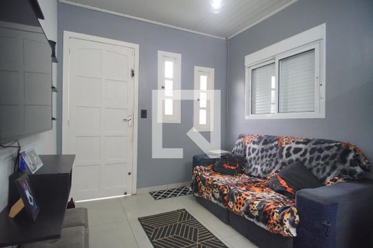 sala de casa à venda com 2 quartos, 74m² em Petrópolis, Novo Hamburgo
