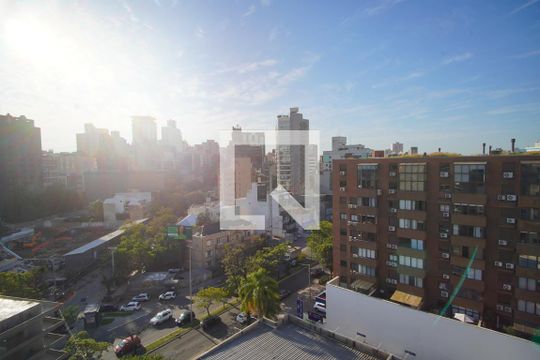 Vista de kitnet/studio para alugar com 1 quarto, 25m² em Independência, Porto Alegre