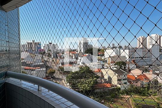 Sala - Varanda de apartamento para alugar com 3 quartos, 90m² em Pinheirinho, Santo André